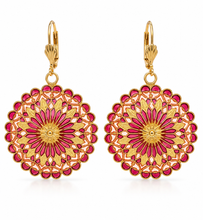 Load image into Gallery viewer, Au bout des Rêves Notre Dame Earrings. 18351D-11/16
