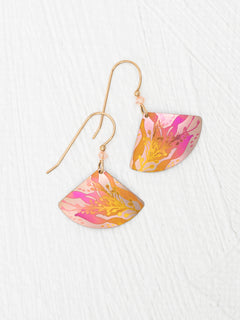 Holly Yashi Golden Coral 'Sea Meadow' Earrings 23113