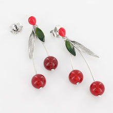 Load image into Gallery viewer, Taratata Cerise Stud Earrings. 02905-103
