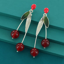 Load image into Gallery viewer, Taratata Cerise Stud Earrings. 02905-103
