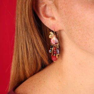 Taratata Grenat Earrings. 04749-20M