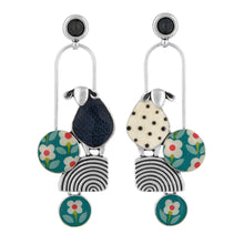 Load image into Gallery viewer, Taratata Tweed Stud Earrings. 06974-10M
