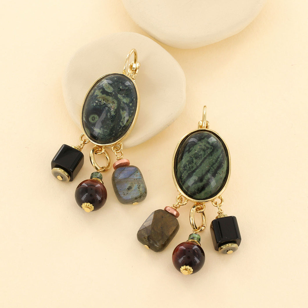 Taratata Olive Earrings. 02721-20M