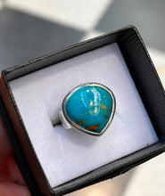 Load image into Gallery viewer, Sterling Silver Turquoise Ring. HIM86
