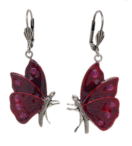 Au bout des Rêves Papillon Earrings. 18763N-02/06
