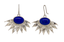 Load image into Gallery viewer, Sterling Silver and Gemstone Shasta Earrings J227
