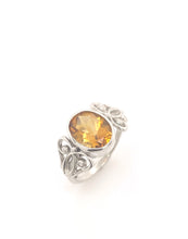 Load image into Gallery viewer, Sterling Silver and Gemstone Lace Ring J346
