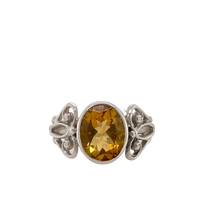 Load image into Gallery viewer, Sterling Silver and Gemstone Lace Ring J346
