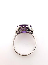 Load image into Gallery viewer, Sterling Silver and Gemstone Romance Ring J41
