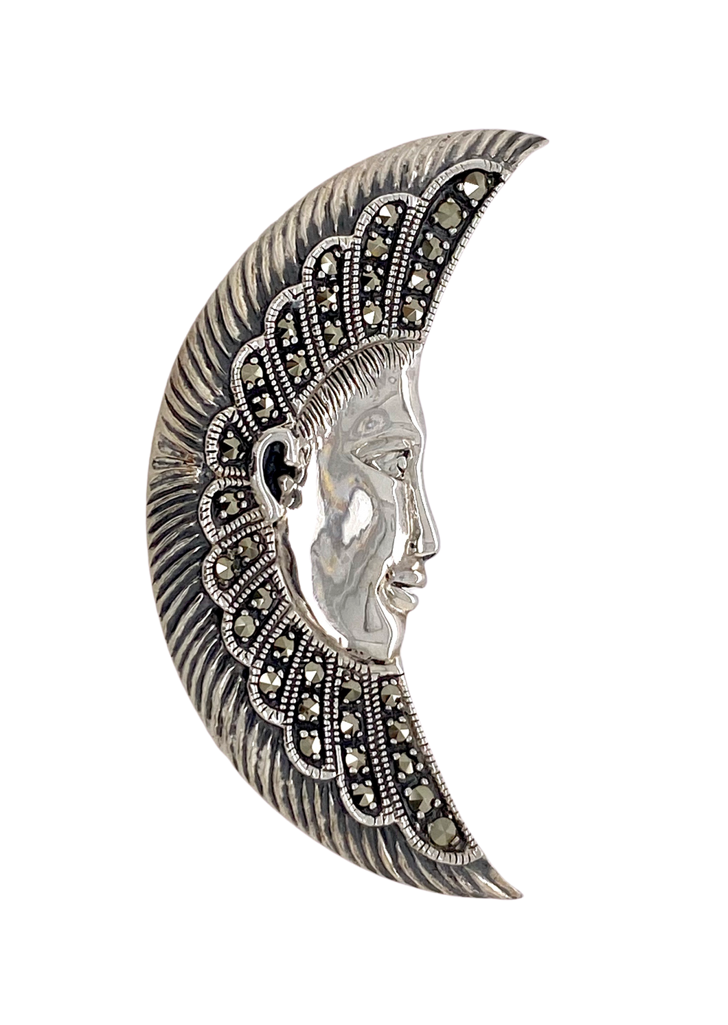 Brooch with face deals