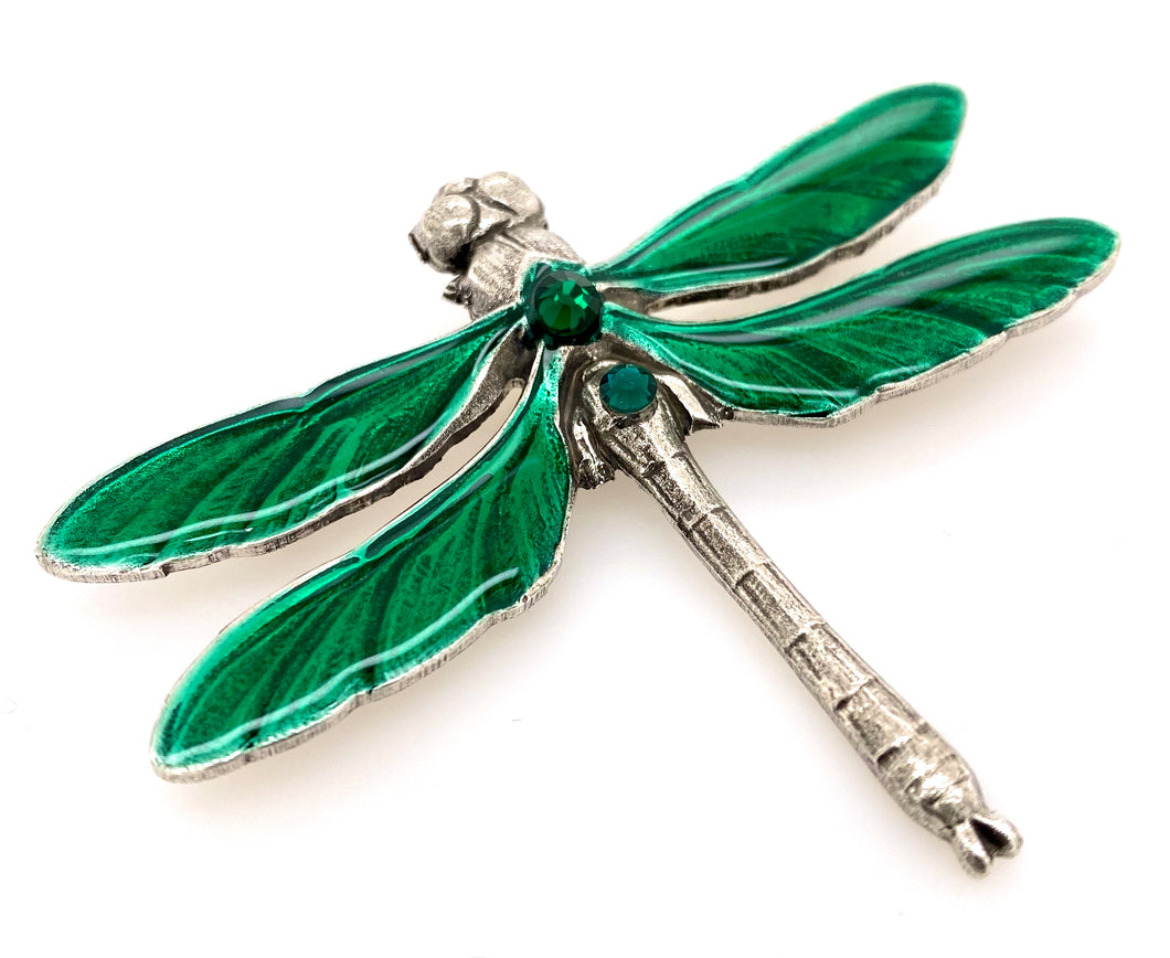 Au bout des Rêves Libellule Brooch. 08758-09