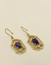 Load image into Gallery viewer, 9ct Gold and Gemstone Metro Earrings J193
