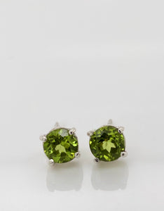 Sterling Silver and Gemstone Lou-Lou studs J412S