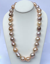 Load image into Gallery viewer, Cultured Pink Fresh Water Baroque Pearl Strand PF5
