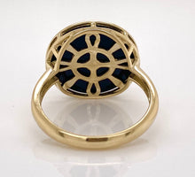 Load image into Gallery viewer, 9ct Yellow Gold Onyx and Diamond Ring. MM938
