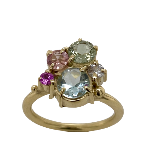 Cluster 2025 gemstone rings