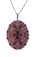 Load image into Gallery viewer, Au Bout Des Reves French Enamel Necklace. 38313-11/16
