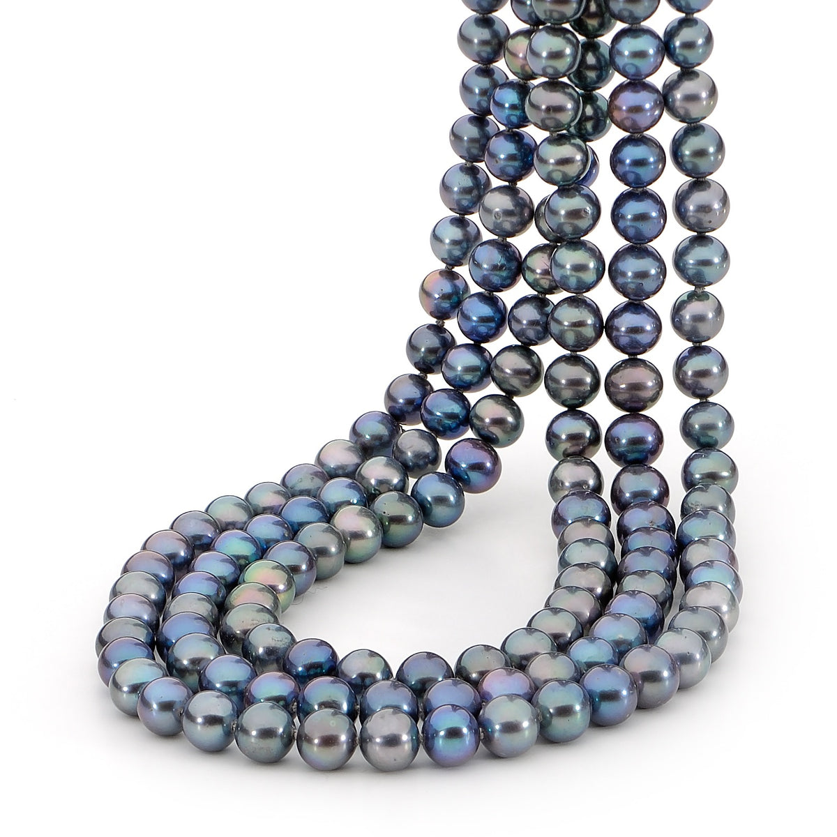 Triple strand of Cultured Freshwater Pearls – Jeeba Jewellery