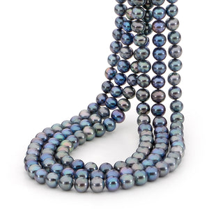 Triple strand of Cultured Pearls